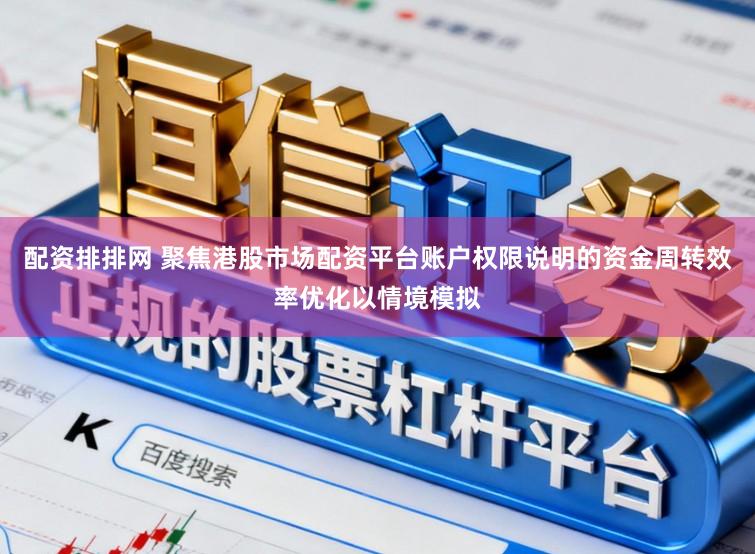配资排排网 聚焦港股市场配资平台账户权限说明的资金周转效率优化以情境模拟